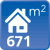 m² construidos: 671 m² construidos: 671