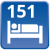 Camere da letto: 151 Camere da letto: 151