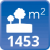 m² de solar: 1453 m² de solar: 1453