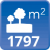 m² de solar: 1797