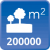 m² de solar: 200000