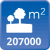 m² de solar: 207000