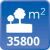 m² de solar: 35800 m² de solar: 35800