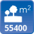 m² de solar: 55400 m² de solar: 55400