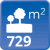 m² de solar: 729 m² de solar: 729