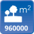 m² de solar: 960000